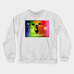 Cheerleader Cosmic Stars Crewneck Sweatshirt